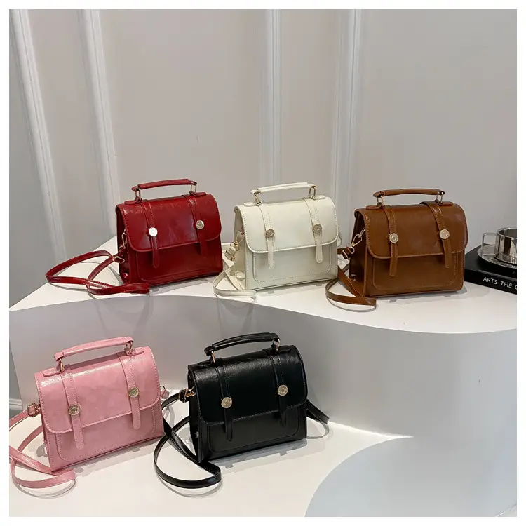 Women's 2025 Spring Shoulder Crossbody Bags Red White Brown Pink Black — feature 24