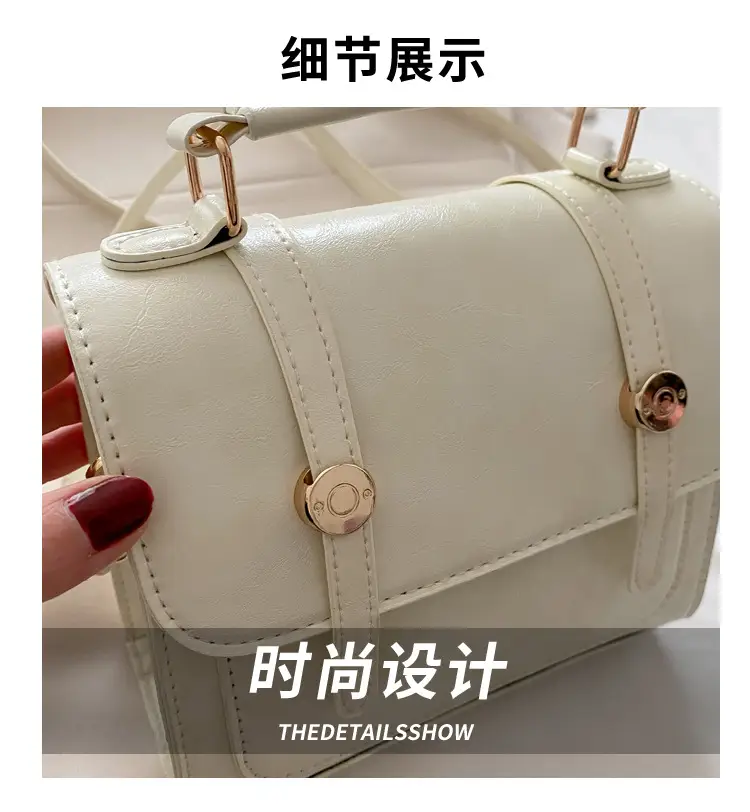 Women's 2025 Spring Shoulder Crossbody Bags Red White Brown Pink Black — feature 3