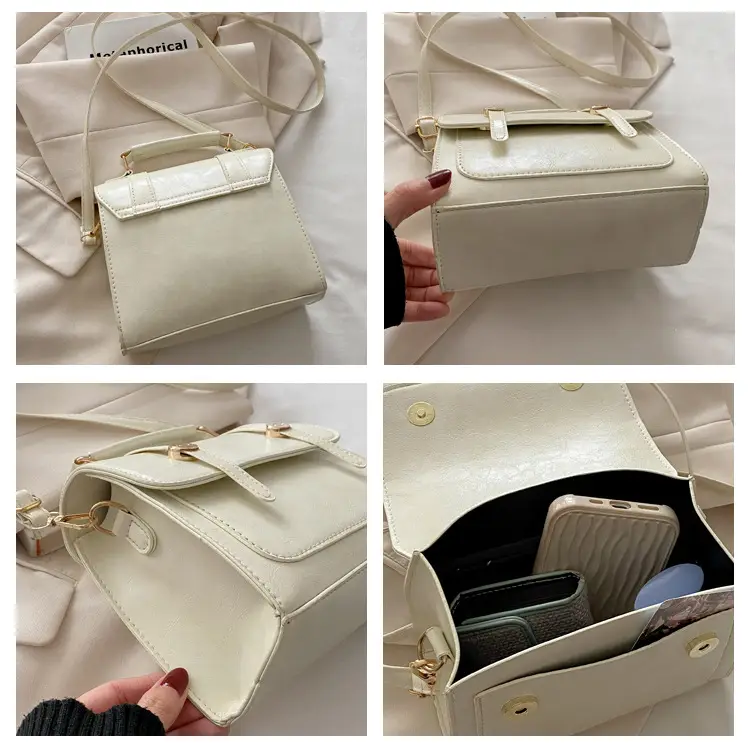 Women's 2025 Spring Shoulder Crossbody Bags Red White Brown Pink Black — feature 8