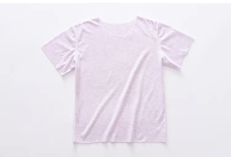 Children's T-Shirt Light Pink Short Sleeve — feature 13