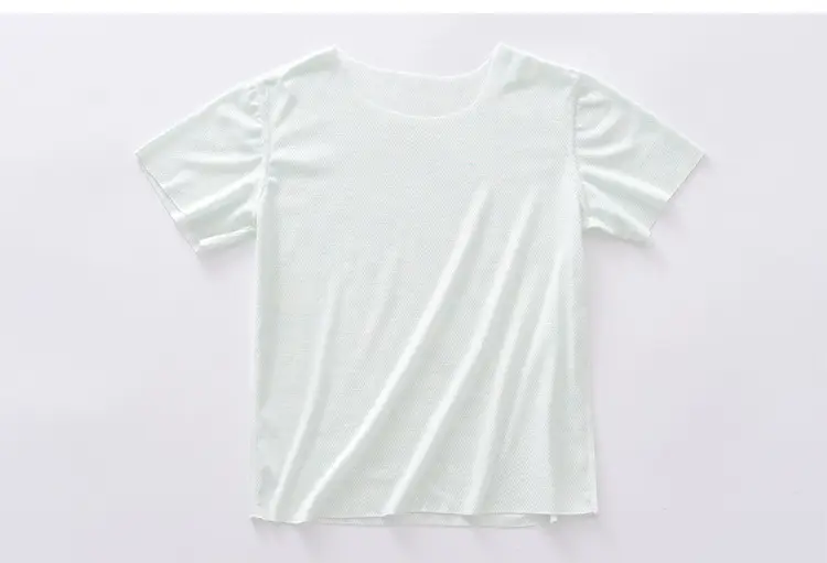 Children's T-Shirt Light Pink Short Sleeve — feature 17