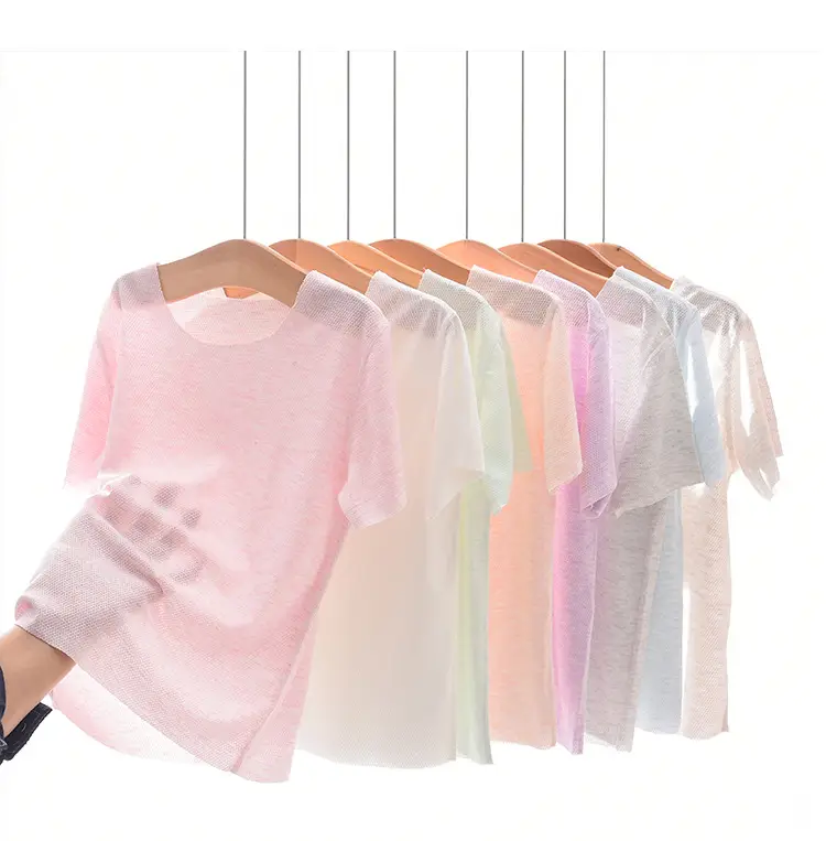 Children's T-Shirt Light Pink Short Sleeve — feature 20