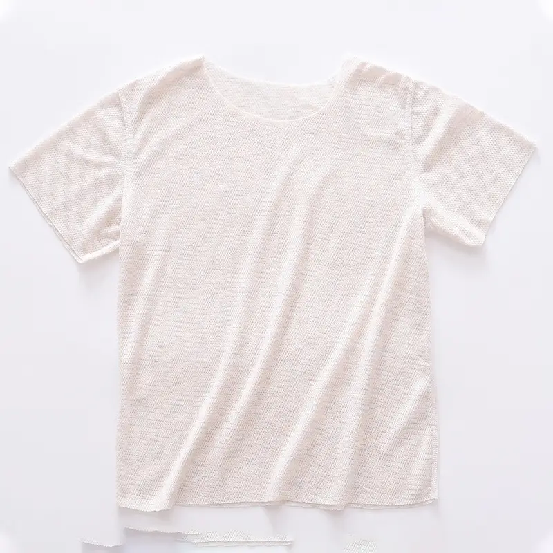 Children's T-Shirt Light Pink Short Sleeve - Image 4