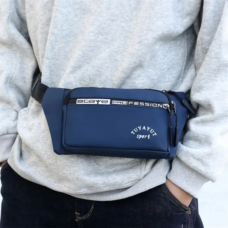 New Outdoor Sports Chest Bag Multifunctional Simple Commuting Fashion Shoulder Crossbody Bag Portable Mobile Phone Waist Bag - Image 8