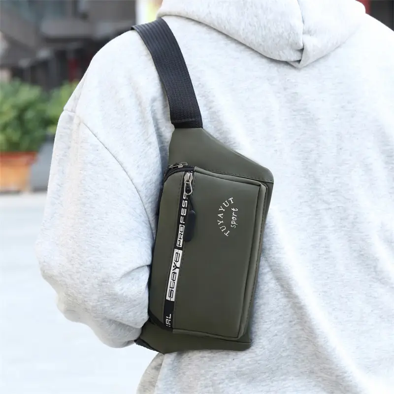 New Outdoor Sports Chest Bag Multifunctional Simple Commuting Fashion Shoulder Crossbody Bag Portable Mobile Phone Waist Bag - Image 9