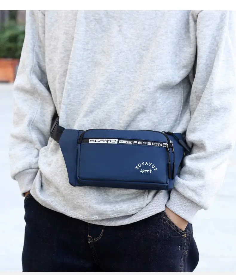 New Outdoor Sports Chest Bag Multifunctional Simple Commuting Fashion Shoulder Crossbody Bag Portable Mobile Phone Waist Bag — feature 30