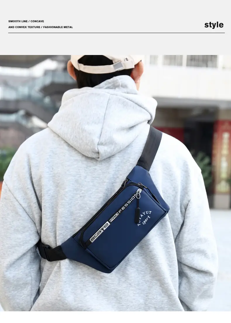 New Outdoor Sports Chest Bag Multifunctional Simple Commuting Fashion Shoulder Crossbody Bag Portable Mobile Phone Waist Bag — feature 31