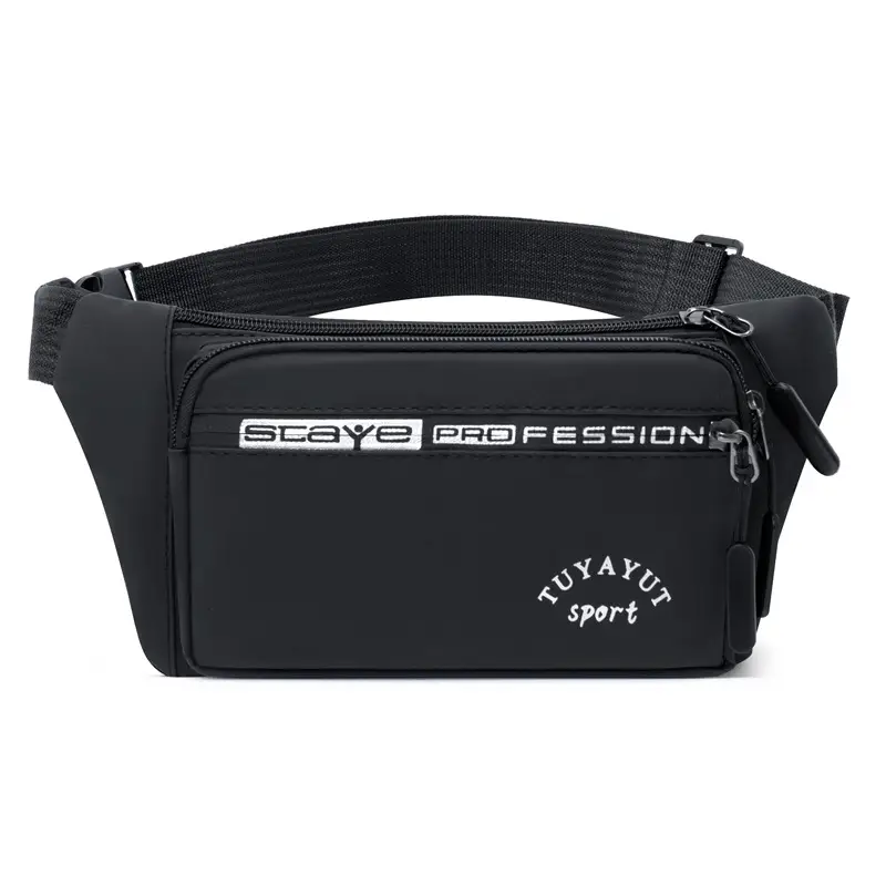 New Outdoor Sports Chest Bag Multifunctional Simple Commuting Fashion Shoulder Crossbody Bag Portable Mobile Phone Waist Bag - Image 3
