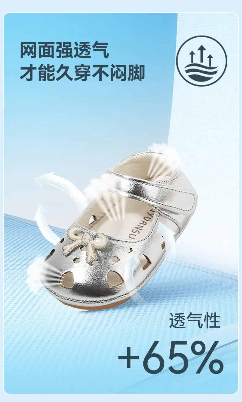 New Infant Summer Soft-Soled Baby Shoes 6-12 Months Princess Toddler Shoes One-Year-Old Female Baby Sandals Summer — feature 15