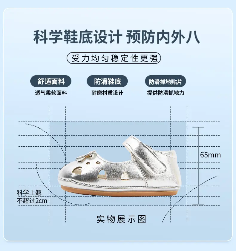 New Infant Summer Soft-Soled Baby Shoes 6-12 Months Princess Toddler Shoes One-Year-Old Female Baby Sandals Summer — feature 22