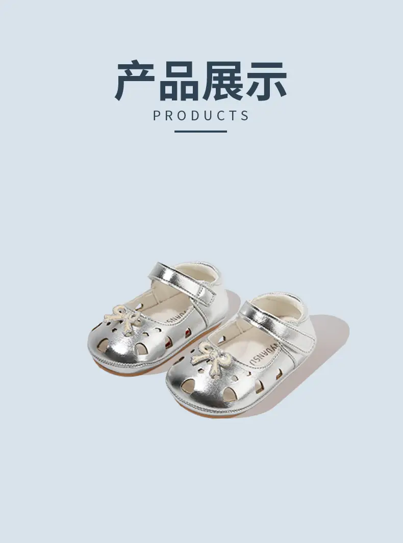 New Infant Summer Soft-Soled Baby Shoes 6-12 Months Princess Toddler Shoes One-Year-Old Female Baby Sandals Summer — feature 23
