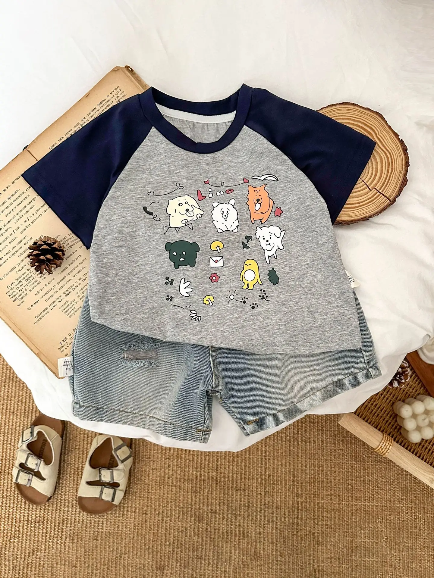 Boys Cartoon Printed T-Shirt Short Sleeve 2025 - Image 5