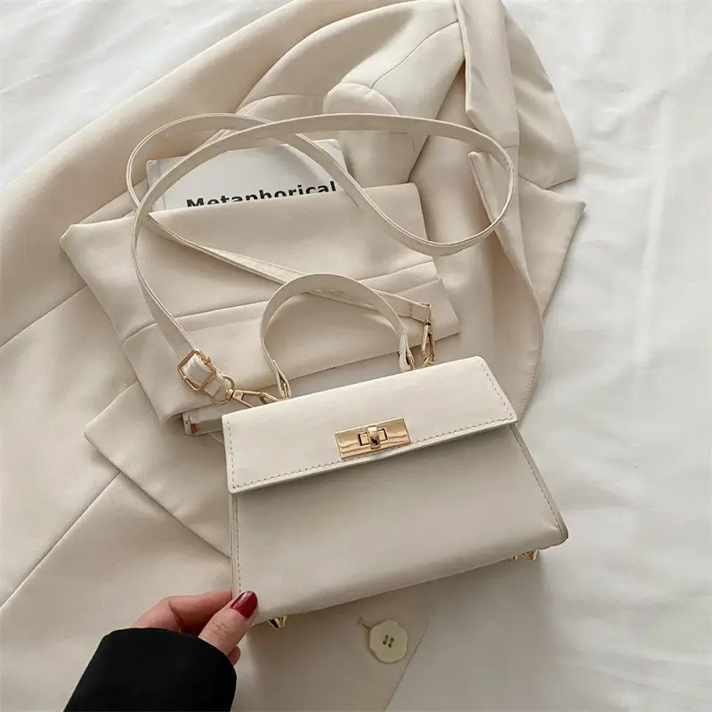 2025 White Korean Style Crossbody Bag for Women - Image 2