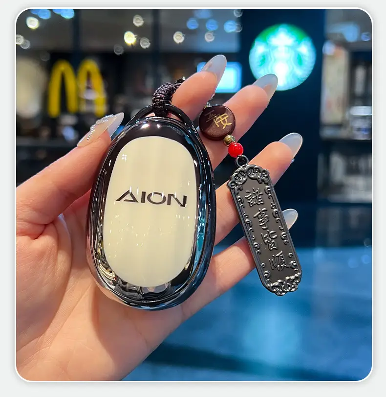 New EAN Tyrannosaurus Rex Key Case GAC AION V EAN Tyrannosaurus Rex TPU All-inclusive Protection Premium Case Buckle — feature 9
