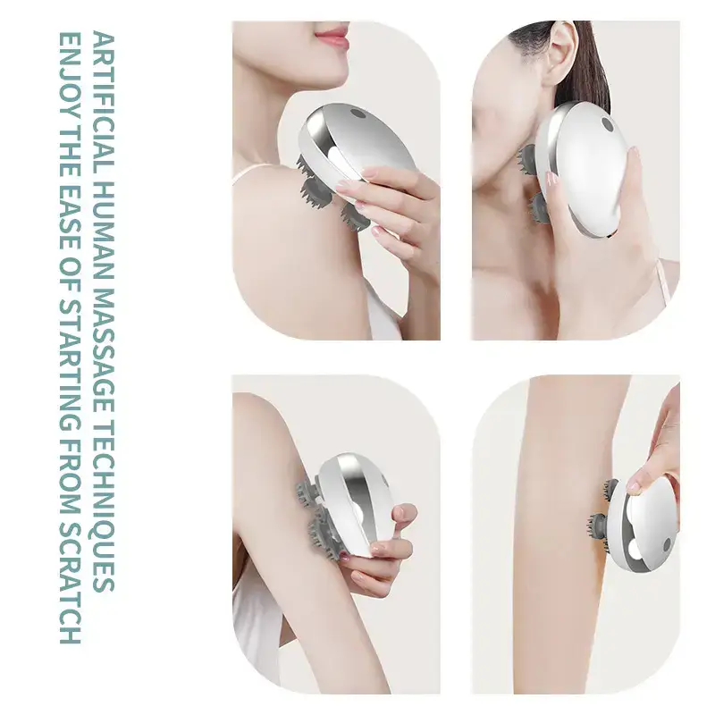 Electric Head Massager with 6 Attachments