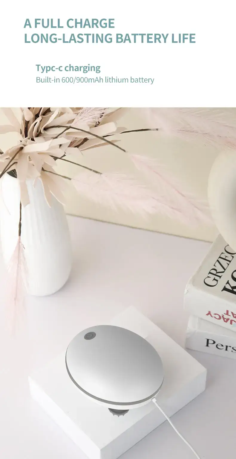 Electric Head Massager with 6 Attachments — feature 5