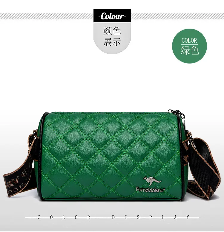 Black Quilted Women's Shoulder Bag 2025 New — feature 16