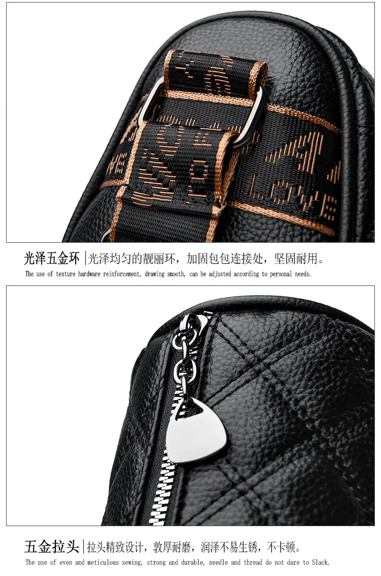 Black Quilted Women's Shoulder Bag 2025 New — feature 19
