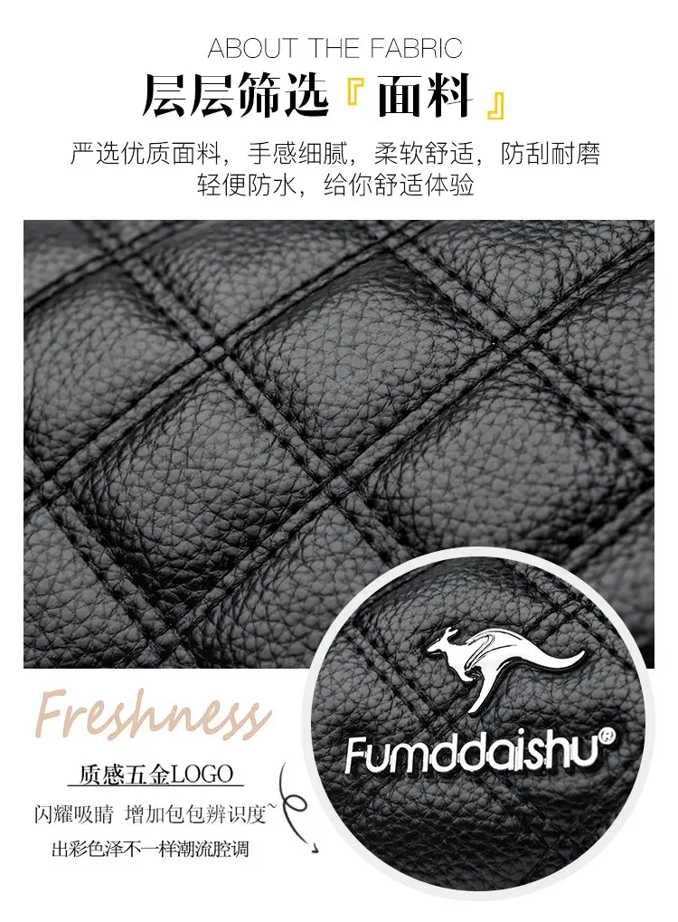 Black Quilted Women's Shoulder Bag 2025 New — feature 3