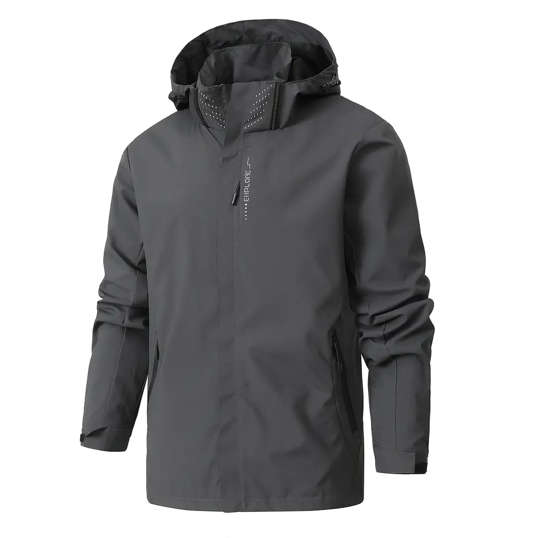 2025 Spring and Autumn Thin Outdoor Jackets for Men and Women, Waterproof and Windproof Coats, Hot Selling Jackets, Can Be Printed with Logo — feature 3