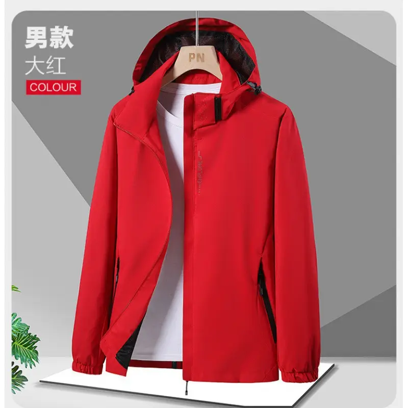 2025 Spring and Autumn Thin Outdoor Jackets for Men and Women, Waterproof and Windproof Coats, Hot Selling Jackets, Can Be Printed with Logo - Image 6