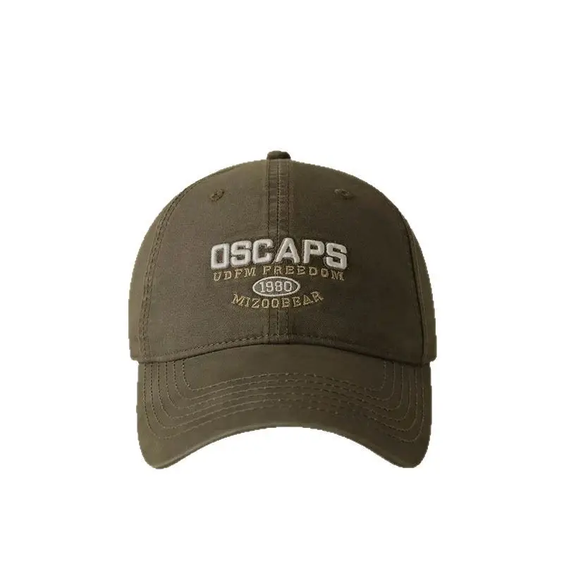 Meiyouyimba White Baseball Cap with Letter Embroidery - Image 11