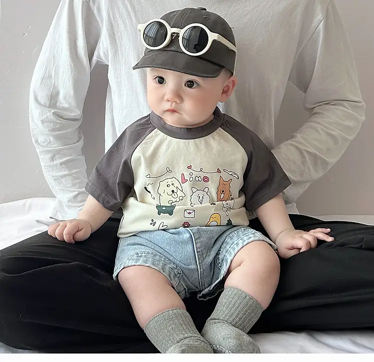 Boys Rullard T-Shirt Cartoon Print Summer Casual — feature 1