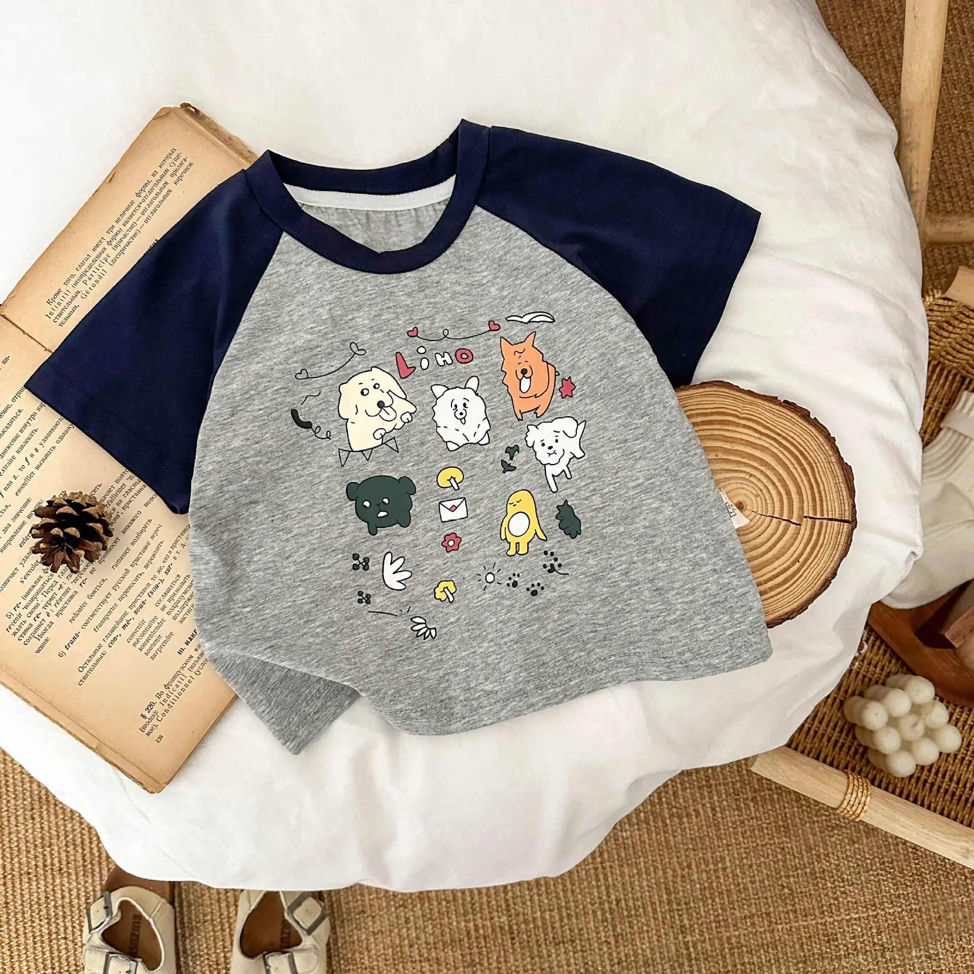 Boys Rullard T-Shirt Cartoon Print Summer Casual - Image 2