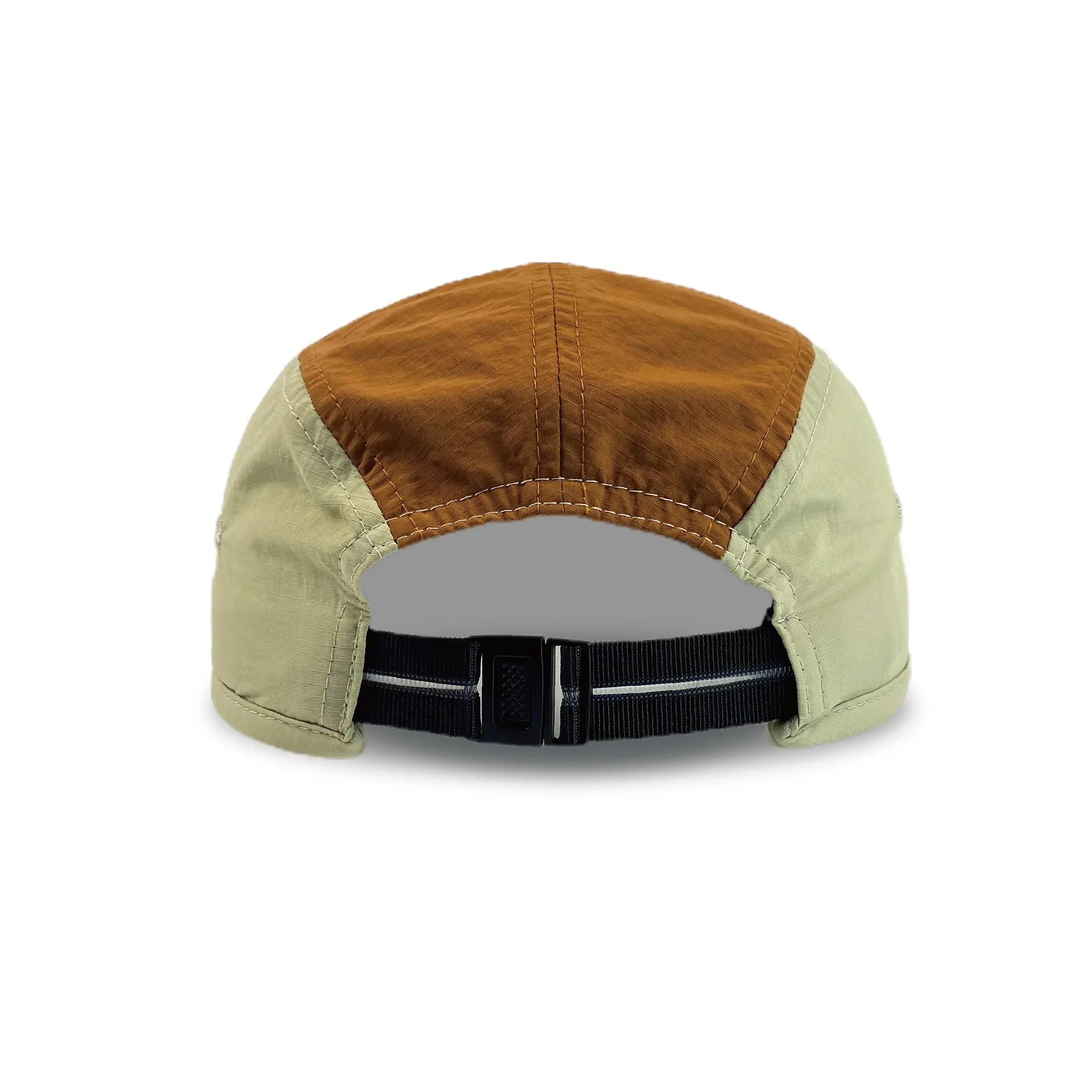 Japanese Niche Flat Brim Five-piece Hat Color Matching Outdoor Cap Spring and Summer Fashional Baseball Cap Women's Quick-drying Fabric Hat - Image 5