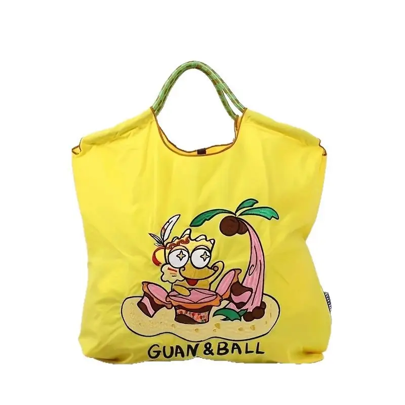 Japanese Style Embroidered Canvas Bag for Women - Image 18