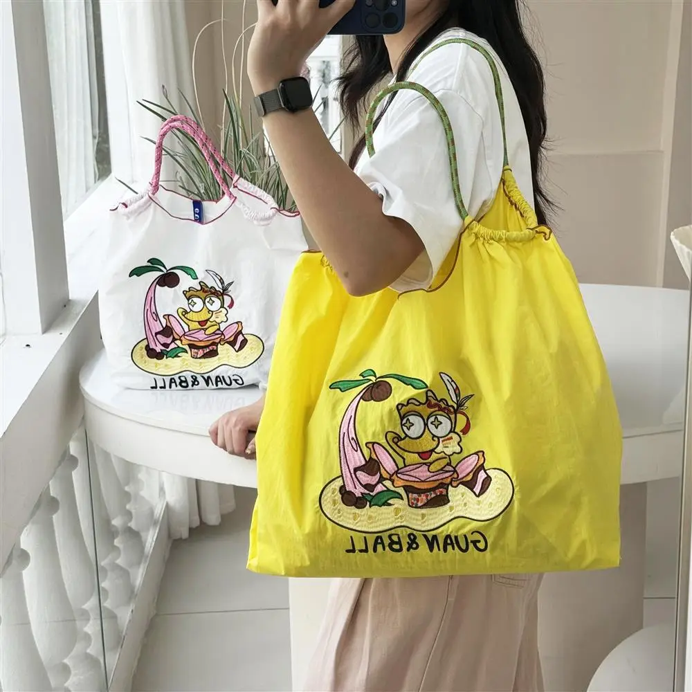 Japanese Style Embroidered Canvas Bag for Women — feature 13