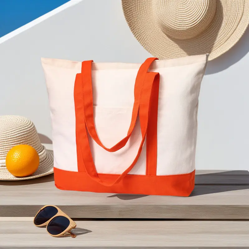 Cross-Border Cotton Tote Bag Large Capacity Women's Shoulder Bag - Image 8