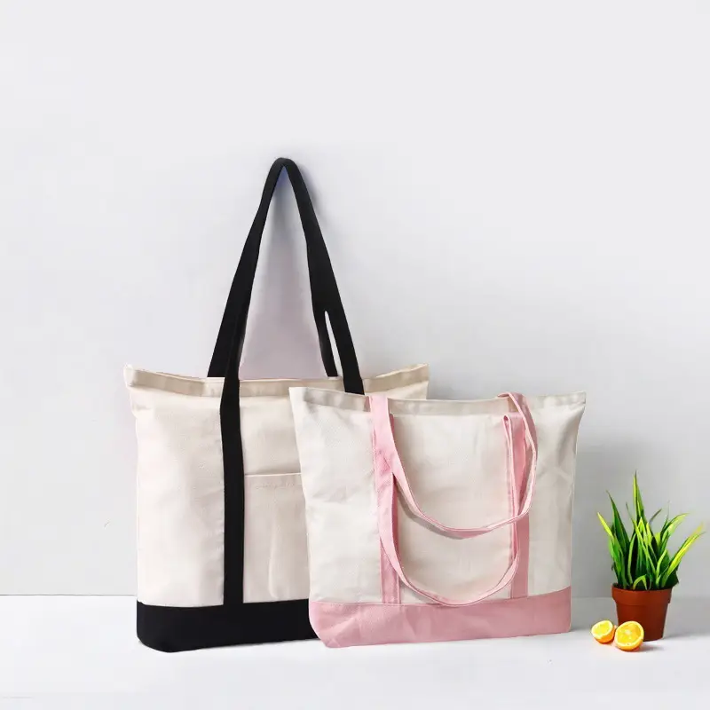 Cross-Border Cotton Tote Bag Large Capacity Women's Shoulder Bag - Image 9