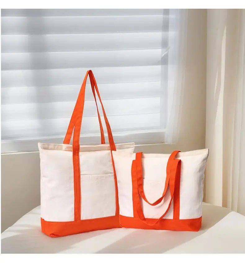 Cross-Border Cotton Tote Bag Large Capacity Women's Shoulder Bag — feature 12