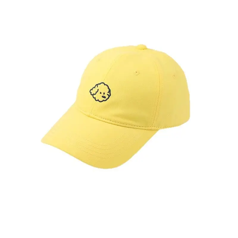 Yellow Letter Embroidered Baseball Cap for Men Women - Image 10