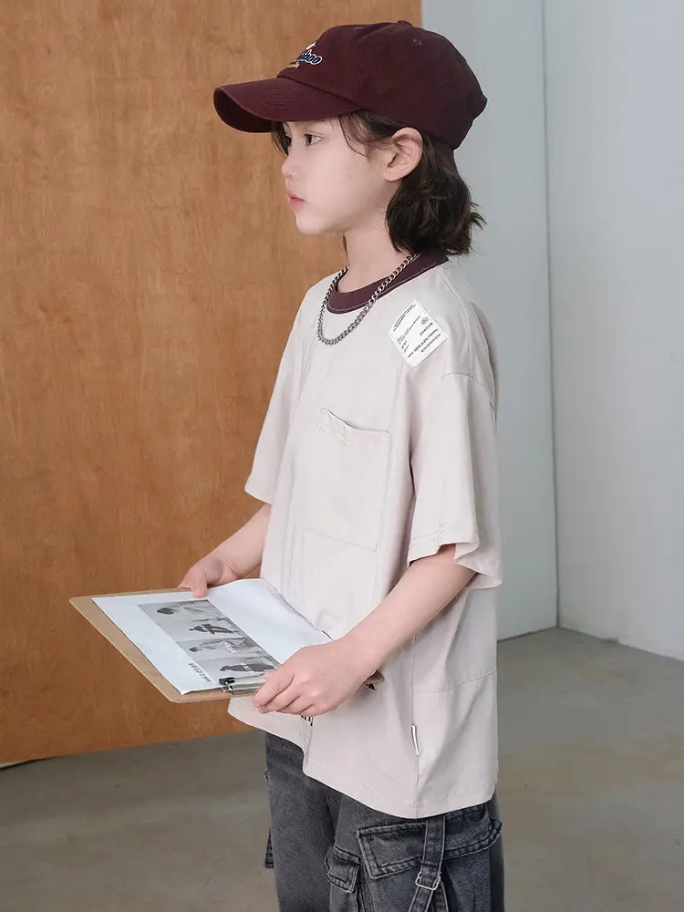 Boys Short Sleeve Casual T-Shirt Summer 2026 - Image 3
