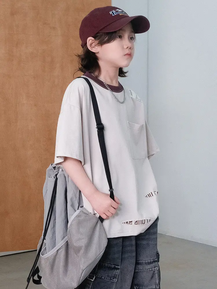 Boys Short Sleeve Casual T-Shirt Summer 2026 - Image 5