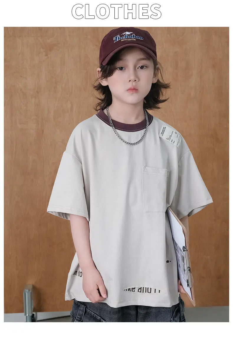Boys Short Sleeve Casual T-Shirt Summer 2026 — feature 16
