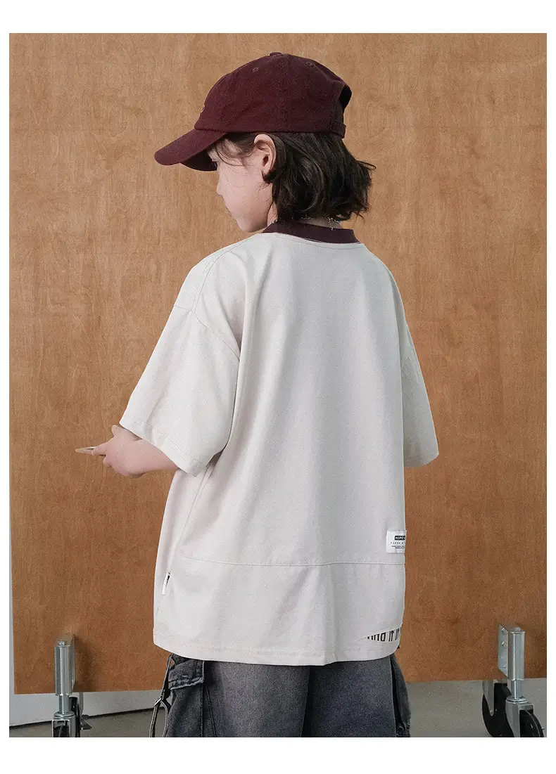 Boys Short Sleeve Casual T-Shirt Summer 2026 — feature 17