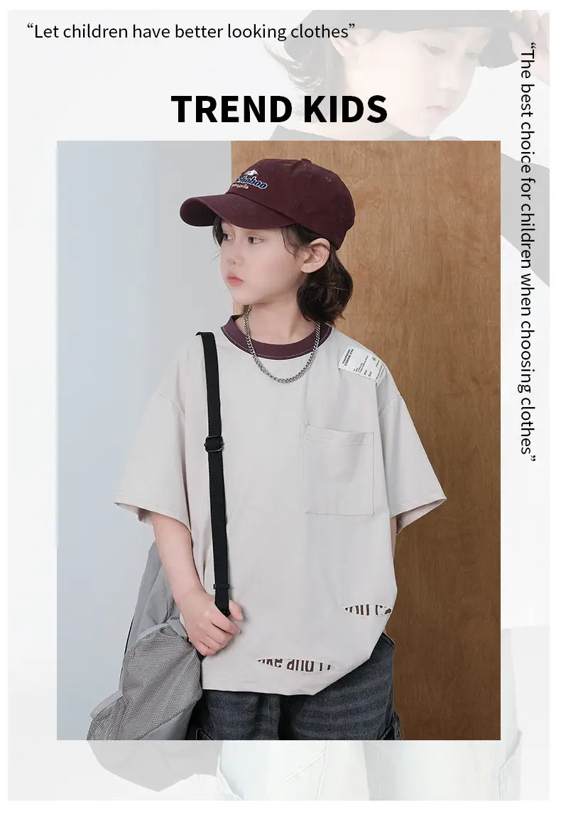 Boys Short Sleeve Casual T-Shirt Summer 2026 — feature 7