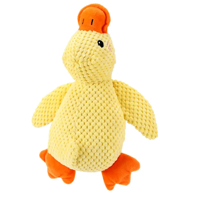 Dog Plush Toy, Bite-Resistant, Sleeping Duck, Sounding Dog Toy, Self-Pleasure and Boredom Relief Artifact, Dog Molar Pet Toy