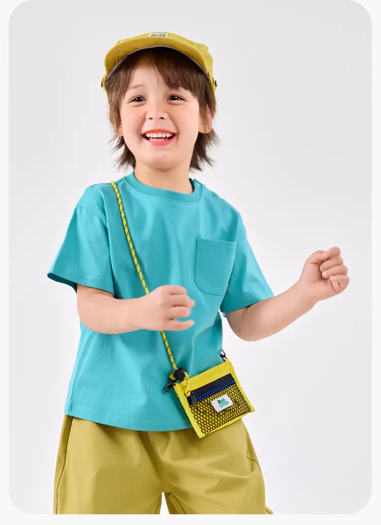 Dudu Boys T-Shirt Blue Short Sleeve Summer Style — feature 13