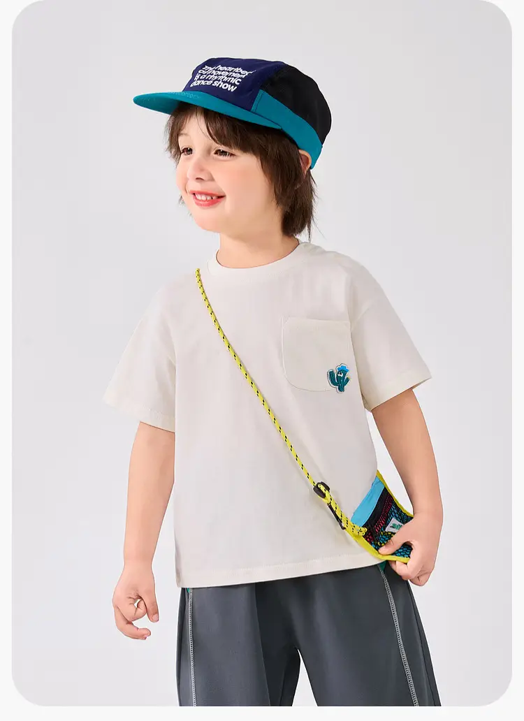 Dudu Boys T-Shirt Blue Short Sleeve Summer Style — feature 16