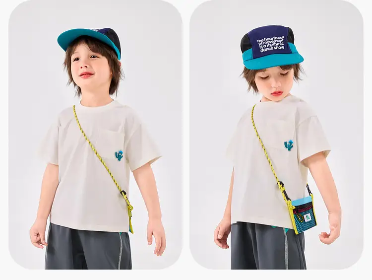 Dudu Boys T-Shirt Blue Short Sleeve Summer Style — feature 17