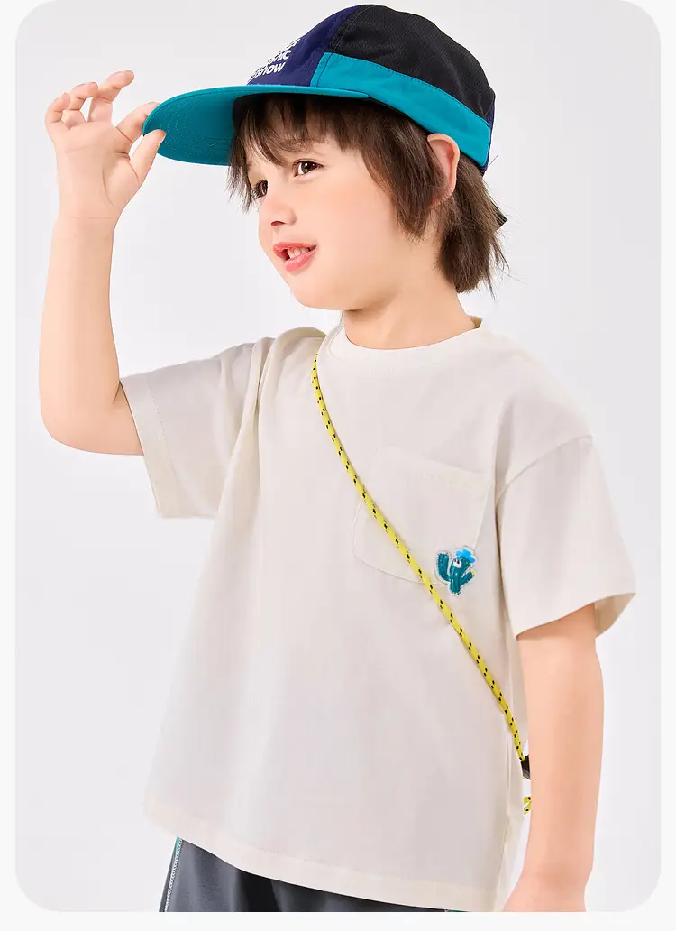 Dudu Boys T-Shirt Blue Short Sleeve Summer Style — feature 18