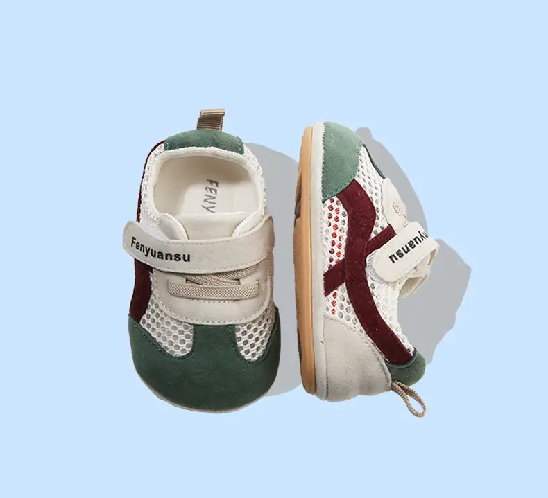 Summer New Mesh Shoes for Infants and Toddlers, 6-12 Months Old, One-Year-Old Male and Female Babies, Soft-Soled Non-Slip Baby Shoes — feature 23