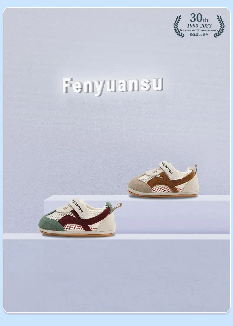 Summer New Mesh Shoes for Infants and Toddlers, 6-12 Months Old, One-Year-Old Male and Female Babies, Soft-Soled Non-Slip Baby Shoes — feature 7