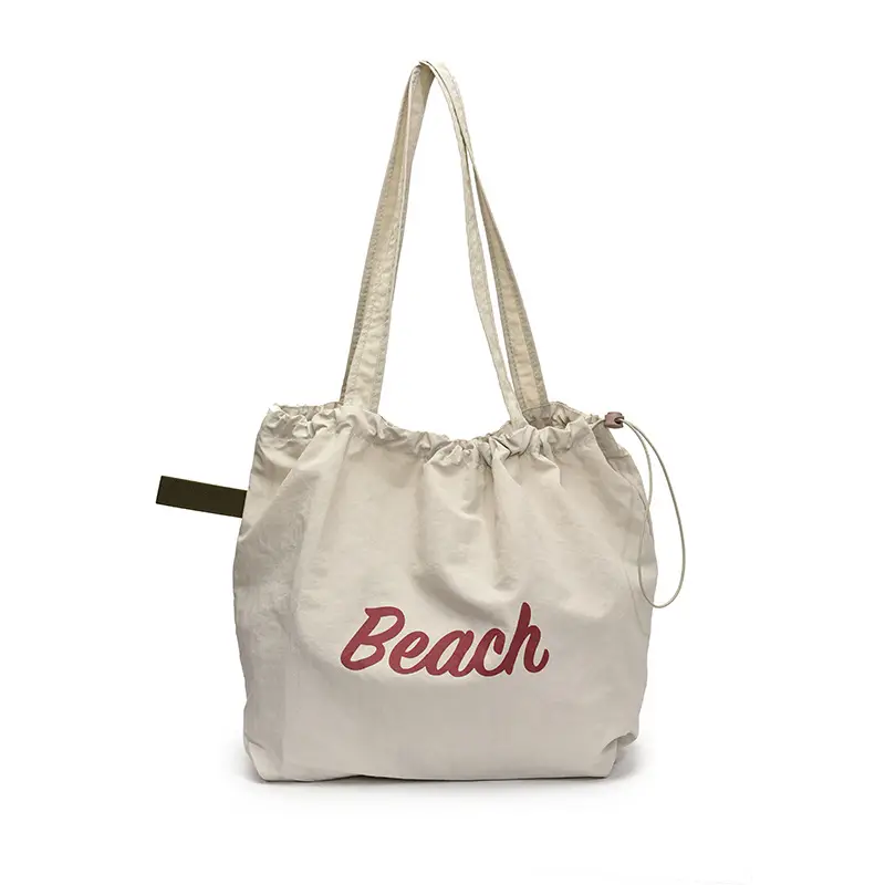 Blue Printed Korean Style Tote Bag Large Capacity Travel All-match - Image 2