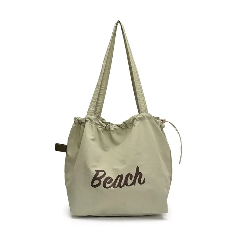 Blue Printed Korean Style Tote Bag Large Capacity Travel All-match - Image 3