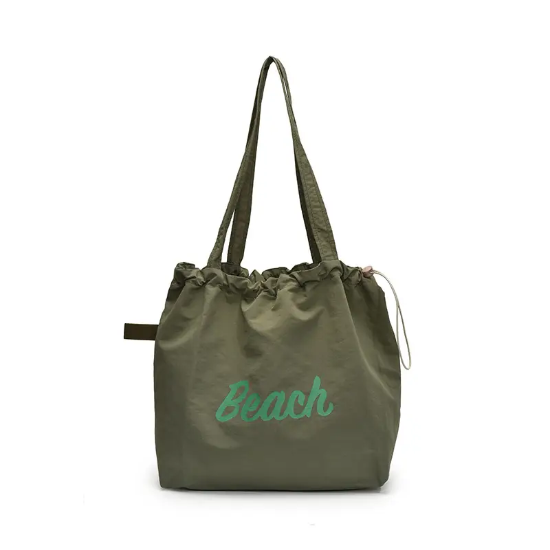 Blue Printed Korean Style Tote Bag Large Capacity Travel All-match - Image 5